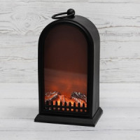 Камин &quot;Фьюжн&quot; (USB) эфф. живого огня 14x12x25см, теплый белый (2*LR14 н/к) Neon Night 511-039