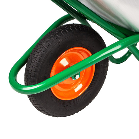 Тачка садово-строительная, усиленная, грузоподъемность 200 кг, объем 90 л Palisad