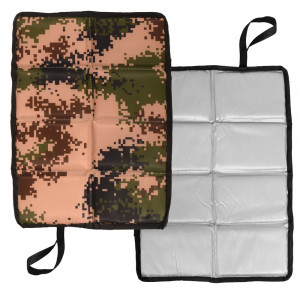 Коврик туристический складной 45х34х0,8см полиэстер/пластик DA84-178 Мультидом