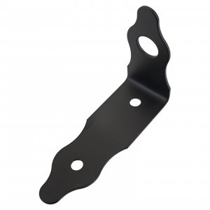 Домарт Проушина угловая 145*100*50черный) d 22мм(30)