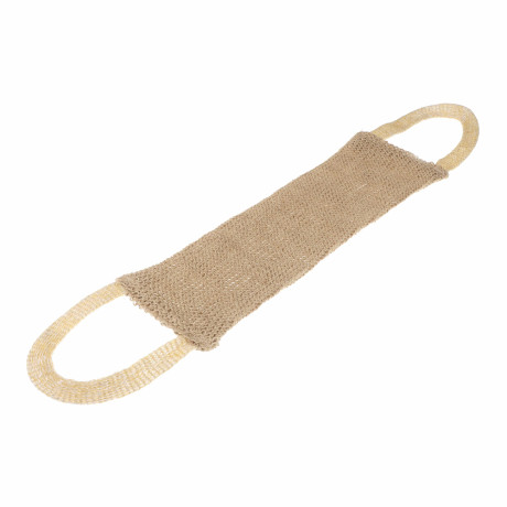 Мочалка "Длинная", джут, 38х11см