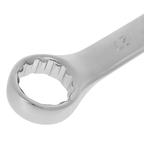 Ключ комбинированный, 27 мм, CrV, полированный хром Matrix