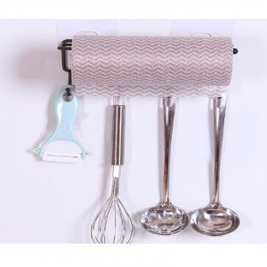 Держатель д/бумаж.полотенца и кух.аксессуаров навесной MAGIC MR-01, 22*8*9,5см, металл, 8428 Mallony