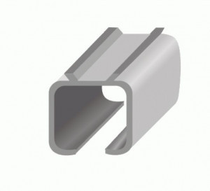 Направляющая для раздвижных дверей, длина 3 м. INL 3 (РОССИЯ)