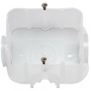 Bylectrica кор. уст. с винтами для твердых стен СУ 85х75х40мм, полипропилен, К-201 исп.1