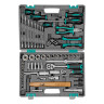 Набор инструментов, 1/2", 1/4", CrV, пластиковый кейс 76 предметов Stels