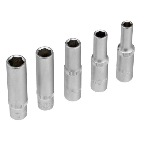 Набор инструментов, 1/2", 1/4", CrV, пластиковый кейс 76 предметов Stels