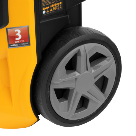 Моечная машина высокого давления R-180, 2200 Вт, 180 бар, 380 л/ч, колесная Denzel