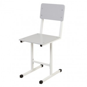 Стул Polini kids City S Ученик, 7 гр., белый-серый (мест 1)