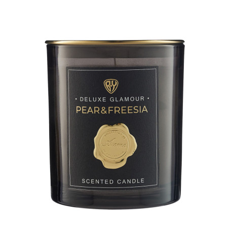 BY Свеча ароматизированная Deluxe Glamour, 200гр., Pear&Freesia