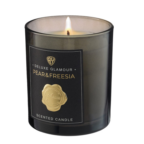 BY Свеча ароматизированная Deluxe Glamour, 200гр., Pear&Freesia
