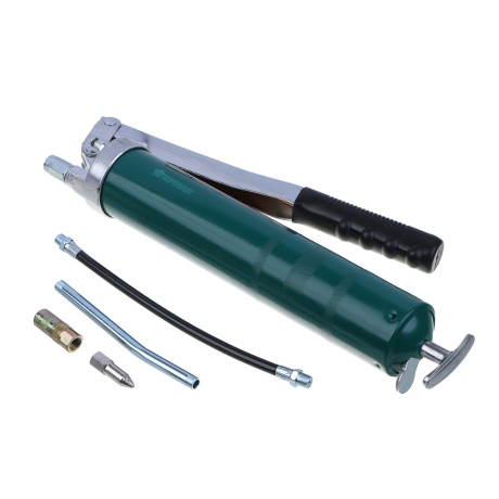 ЕРМАК Шприц для смазки плунжерный, профессиональный, усиленный, 400 см3