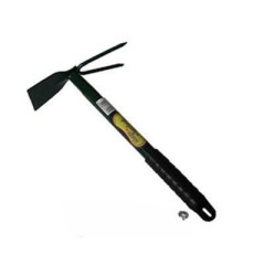 Мотыжка 030203 МК-2м (прям.часть+2зуб.) металлик&quot;Усадьба-Люкс&quot;(15/25)