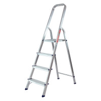 Стремянка усиленная, 4 ступени, алюминиевая, MTX