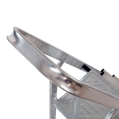 Стремянка усиленная, 4 ступени, алюминиевая, MTX