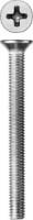 Винт ЗУБР "МАСТЕР" DIN 965, кл. прочности 4.8, оцинкованный, M5x55мм, 5кг