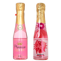 Гель для душа "Prosecco Queen"/"GRL PWR",флакон шампанское,250мл