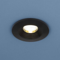 Elektrostandard св-к св/д встр. 9903 3W(200lm) 6000K 6K COB BK черный 49(35)x26 a038446