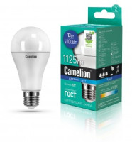 Camelion ЛОН A60 E27 13W(1125lm 270°) 6500K 6K матов. 120x60 пластик LED13-A60/865/E27