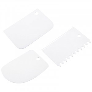 Шпатели кондитерские DOLCEZZA 3 шт/набор (10,5*7/11,2*7,5/11,5*8см) (кратность 25!!!), 107695