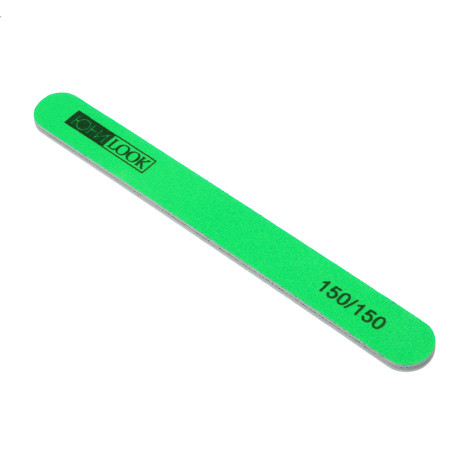 ЮНИLOOK Пилка шлифовальная 2-х сторонняя, 150/150 грит, ЭВА, пластик, 17,8 см, 4 цвета