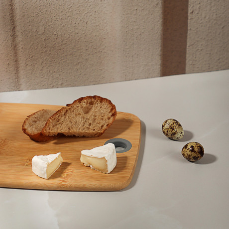 VETTA Гринвуд Доска разделочная бамбук, силикон, 30х20х1,0см