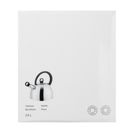 Чайник стальной 2.5л "Кампо" индукция