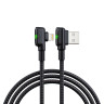 BY Кабель для зарядки L-shape iP, 1м, 2,4A, черный