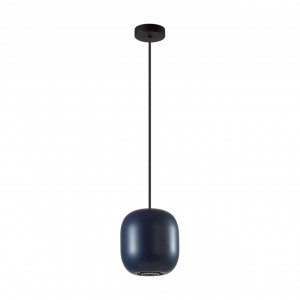 ODEON LIGHT 5060/1CA PENDANT ODL24 313 темн.синий/чер.мет Подвес GU10 LED 4W COCOON 83