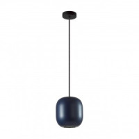 ODEON LIGHT 5060/1CA PENDANT ODL24 313 темн.синий/чер.мет Подвес GU10 LED 4W COCOON 83