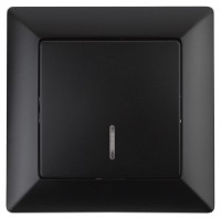 ЭРА Intro Solo выкл. СУ 1 кл. инд 10А IP20, антрацит 2772