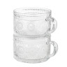 VETTA Набор кружек с узором 2шт., 400мл, стекло