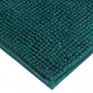 Коврик для ванной Эйя, 50*80см, микрофибра, ворс 1см, тёмно-бирюзовый 75553 Master House
