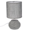BY Светильник переносной настольный Альмерия, 25 см, Е14, 40 Вт, 230 В, керамика, текстиль, графит