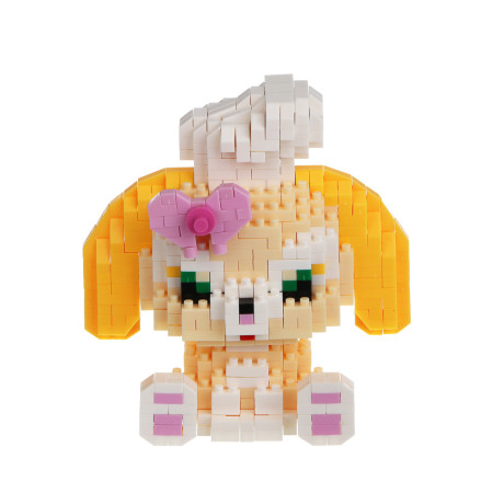 Конструктор мини 3D "Зверята", ABS, 11,5х4,5х16см, 4 вида