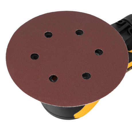 Машина шлифовальная орбитальная бесщет OS-150-BL, 350 Вт, 4000-10000 об/мин Denzel