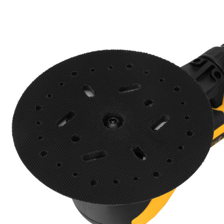 Машина шлифовальная орбитальная бесщет OS-150-BL, 350 Вт, 4000-10000 об/мин Denzel