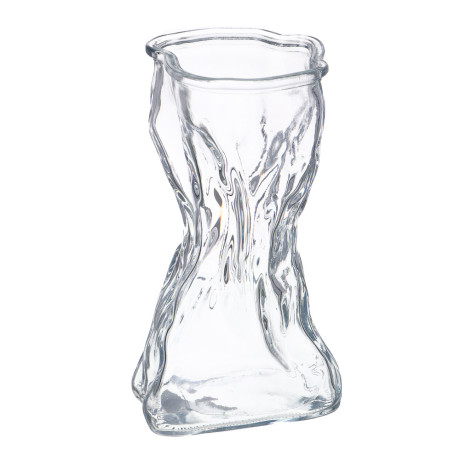 Ваза стеклянная, 9х7x16,5 см