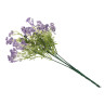 LADECOR Букет искусственных цветов, 5 веточек, 33-35см, пластик, проволока, 5 цветов