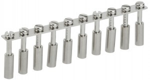 IEK Перемычка центральная для КВИ-6мм2 10PIN YZN30Q-006-10P