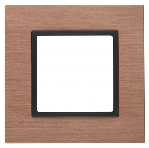 ЭРА 14 Elegance рамка СУ 1 мест.металл, медь+антр 14-5201-14 5787