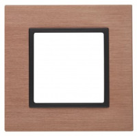 ЭРА 14 Elegance рамка СУ 1 мест.металл, медь+антр 14-5201-14 5787