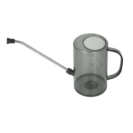 Лейка для комнатный растений тм INBLOOM, 1.5л, 18х11.5 см, РР, PS, металл, серый