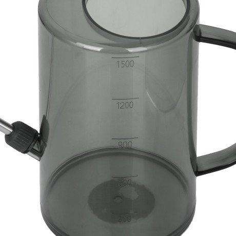 Лейка для комнатный растений тм INBLOOM, 1.5л, 18х11.5 см, РР, PS, металл, серый