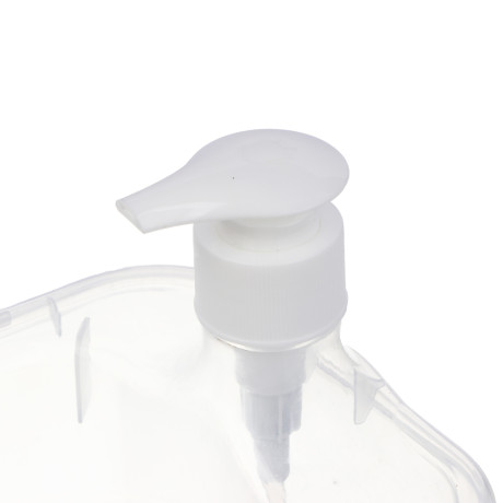 Дозатор для моющего средства, тм VETTA, отсек для губки, губка в компл., 500 мл, 17х13х14см, пластик