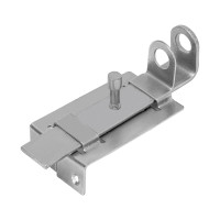 Задвижка дверная ЗД-04, цинк, (Металлист)