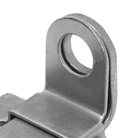 Задвижка дверная ЗД-04, цинк, (Металлист)