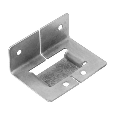 Задвижка дверная ЗД-04, цинк, (Металлист)