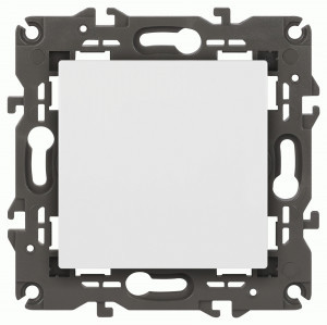 ЭРА Elegance мех. выкл. СУ 1 кл. 10A белый матовый 14-1101-01М 65780