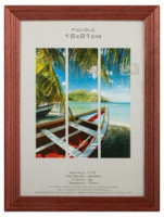 Фоторамка (Ф/р) Image Art С18 15х21 Красное дерево 1530